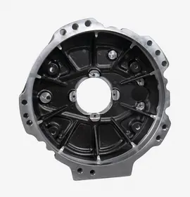GearMotive removable bolt-on bellhousing viewed from the front
